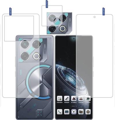 Olonga Front and Back Screen Guard for Infinix Gt 20 Pro, Infnix GT20 pro, Gt20 Pro, Gt 20 pro