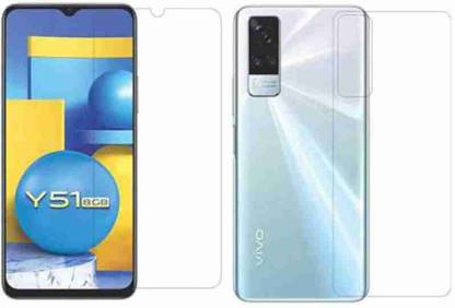 Guardor Front and Back Screen Guard for Vivo V31 Protector And Screen Guard Anti Glare Scratch Resistant 9h Front And Back Screen Protector