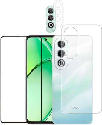 FINCH Front and Back Screen Guard for Oppo K12x, K12x 5G, Oppo K12x 5G, Oppo K58x