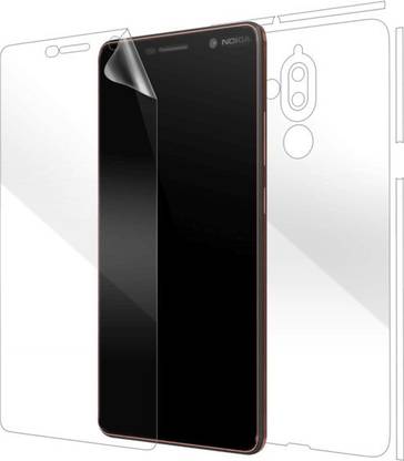 SR ENTERPRISE Front and Back Screen Guard for Nokia 7 Plus (Mobile)