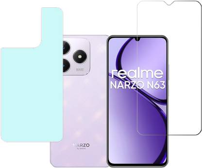 SPRITZEN Front and Back Screen Guard for Realme Narzo N63