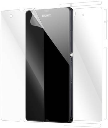 Asmart Front and Back Screen Guard for Sony Xperia Z