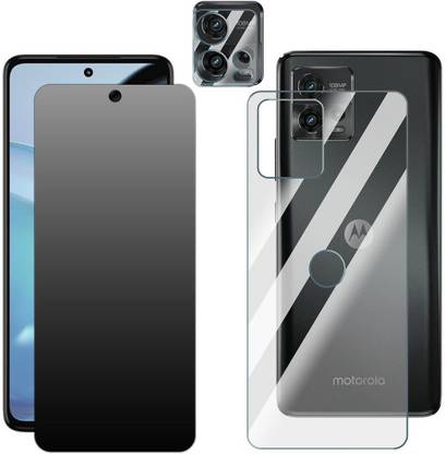 FCS Front and Back Screen Guard for Motorola Moto S30 Pro Front+Back+Camera (Matte)