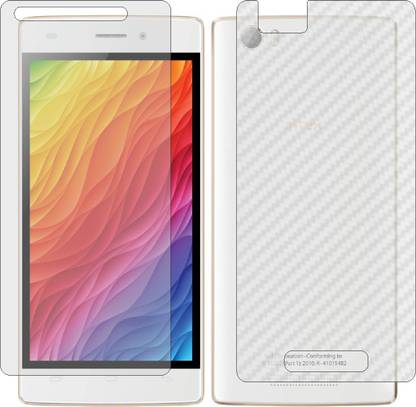 Mobling Front and Back Tempered Glass for INTEX AQUA ACE MINI