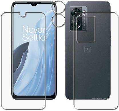 tombik Front and Back Screen Guard for 70Q-OnePlus Nord N300-FB+LENS
