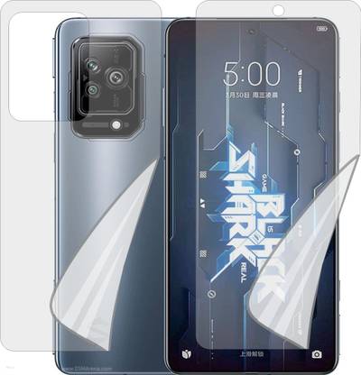 Mobling Front and Back Screen Guard for Xiaomi Black Shark 5 (Edge To Edge Full Coverage)