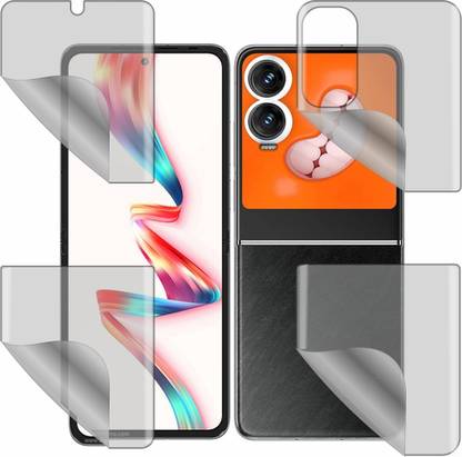 MOBART Front and Back Screen Guard for Infinix Zero Flip