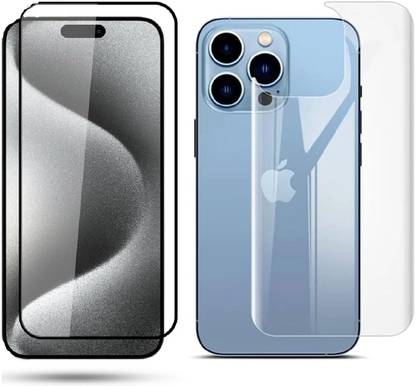 TECH GUARD Front and Back Tempered Glass for Apple iPhone XS Max