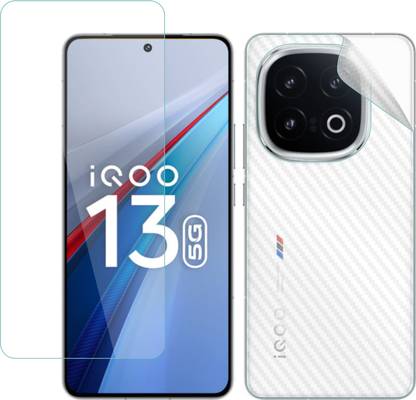 Ten To 11 Front and Back Tempered Glass for iQOO Neo 10, iQOO Neo 10 [Back Carbon Fiber]