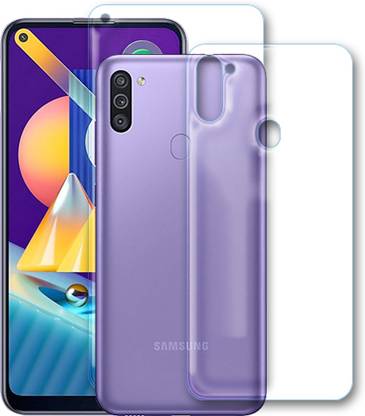 RELY TEST DIAGNOSTIC Front and Back Tempered Glass for Samsung Galaxy M11
