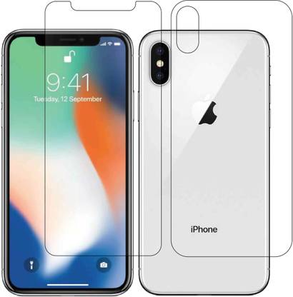 ArmourPro Front and Back Tempered Glass for Apple iPhone XS, Apple iPhone X