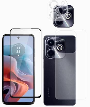 KANCHA Front and Back Tempered Glass for TECNO SPARK 20C, SPARK 20C, TECNO SPARK 20C, 20C TECNO, TECNO 20C SPARK