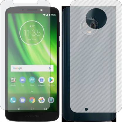 MOBART Front and Back Tempered Glass for Motorola Moto G6 Play