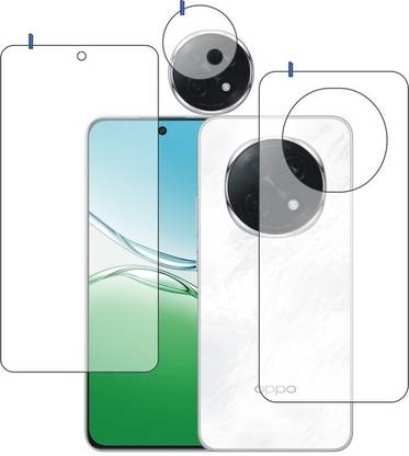 DESIBUZZ Front and Back Tempered Glass for Oppo F29 Pro 5G, Oppo F29 Pro 5G camera lens