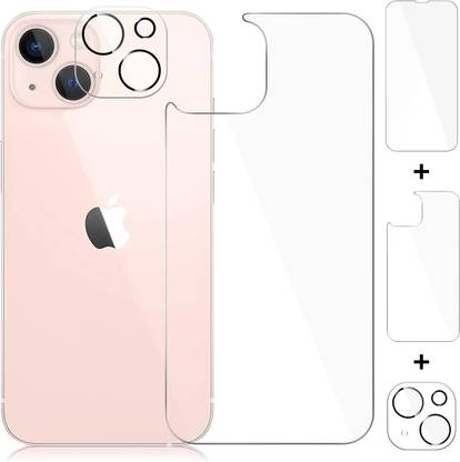 CASELIA Front and Back Tempered Glass for iPhone 13