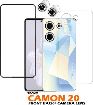 YORBON Front and Back Tempered Glass for TECNO CAMON 25