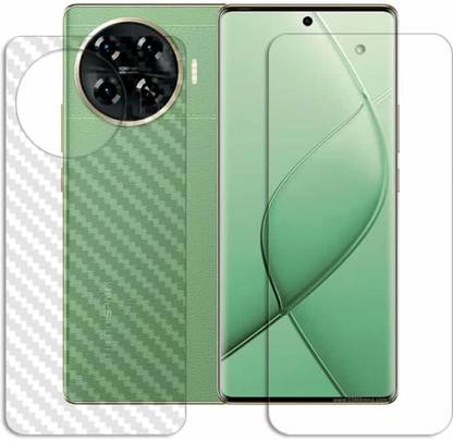 AHWAVEEDA Front and Back Tempered Glass for TECNO SPARK 20 PRO FRONT - BACK TEMPEREF GLASS