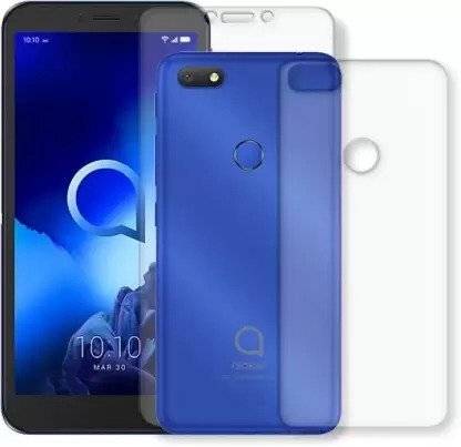 BE FOUND IN HUB Front and Back Tempered Glass for alcatel 1v