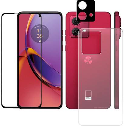 Dasiana Front and Back Tempered Glass for MOTO G84