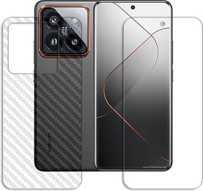 Front Back Screen KOISTON Front and Back Tempered Glass for Xiaomi 14 Pro FRONT BACK ...