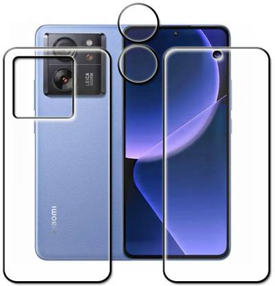 tombik Front and Back Tempered Glass for 5xg-Xiaomi 14T Pro-fb,lens