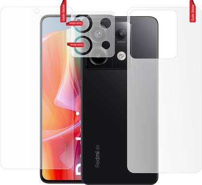 skrechtech Screen Guard & Protector Applicator Accessory Combo for Xiaomi Redmi Note 13 Pro, Redmi Note 13 Pro, {CAMERA LENS}