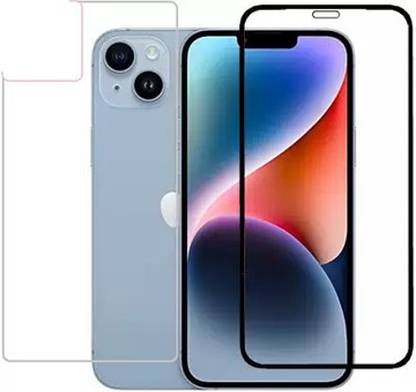 AV Front and Back Tempered Glass for Apple iPhone 14 Plus - Edge to Edge 11D | HD Clear | Scratch Resistant