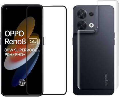 4 YARDS Front and Back Tempered Glass for Oppo Reno 8 5G (D-Plus)