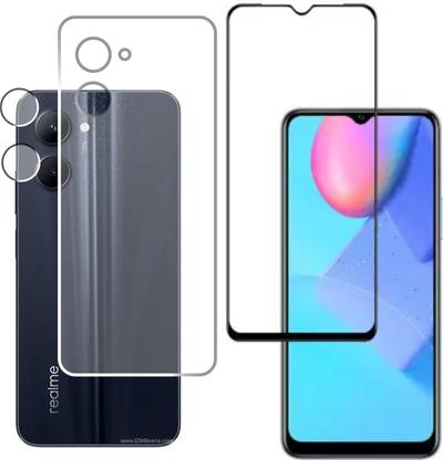 KANCHA Front and Back Tempered Glass for REALME C33