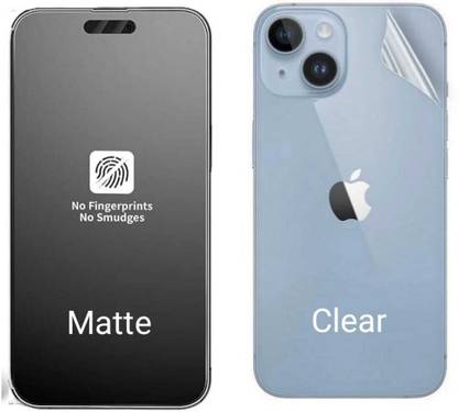 4 YARDS Front and Back Tempered Glass for Iphone 15 Plus Easy Installation Kit For Smartphone|Military Grade Shatterproof,Full Coverage,HD Clear