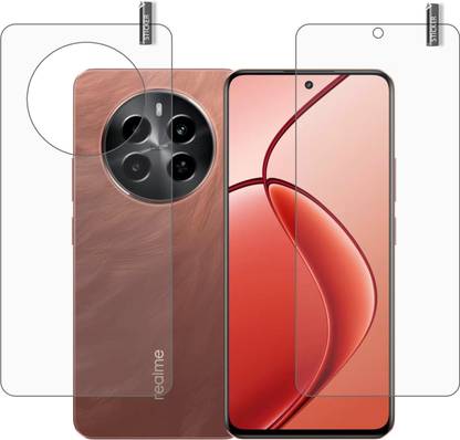 BOMGUARD Front and Back Tempered Glass for REALME P1 5G