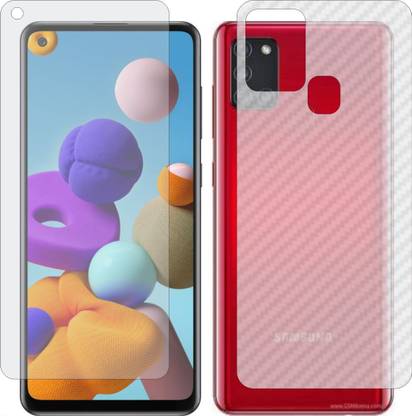 MOBART Front and Back Tempered Glass for SAMSUNG A21S