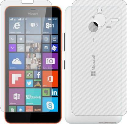MOBART Front and Back Tempered Glass for MICROSOFT LUMIA 640XL