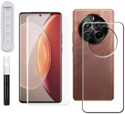 tombik Front and Back Tempered Glass for 101xf-Realme P1 Pro 5G-fb uv