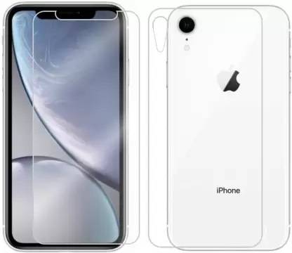 SS Front and Back Tempered Glass for Apple iPhone XR