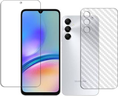 SOMTONE Front and Back Tempered Glass for Samsung Galaxy A05s FRONT BACK SCREEN GUARD