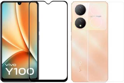 COVER CAPITAL Front and Back Tempered Glass for Vivo Y100A