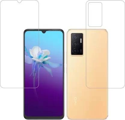 TICHUK Front and Back Tempered Glass for FTF-VIVO Y75 44W 4G