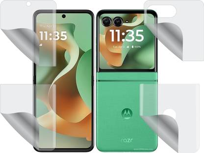 Mobling Front and Back Tempered Glass for MOTOROLA RAZR 60