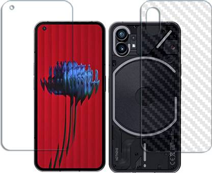 SOMTONE Front and Back Tempered Glass for Nothing Phone 1 FRONT BACK