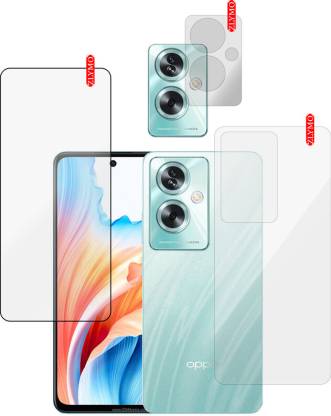 Zlymo Front and Back Tempered Glass for OPPO A79 5G