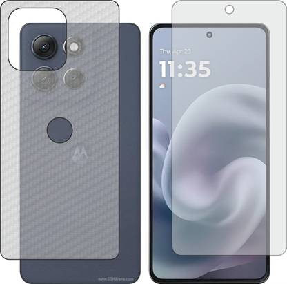 Mobling Front and Back Tempered Glass for Motorola Moto G86 Power 5G