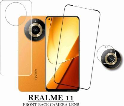 BE FOUND IN HUB Front and Back Tempered Glass for REALME 19