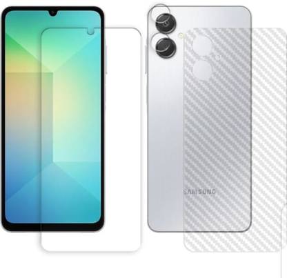 KHWABEEDA Front and Back Tempered Glass for SAMSUNG GALAXY A06 5G