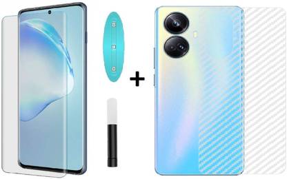 RAGRO Front and Back Tempered Glass for Realme 10 Pro Plus