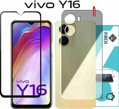 Olonga Front and Back Tempered Glass for VIVO Y16