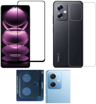 NEMIZI Front and Back Screen Guard for Redmi Note 12