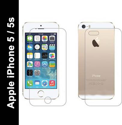 PR SMART Front and Back Tempered Glass for Apple iPhone 5, Apple iPhone 5s