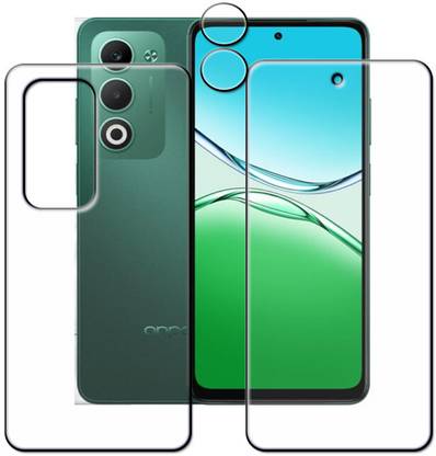 tombik Front and Back Tempered Glass for 26cf-OPPO K13x 5G-fb,lens