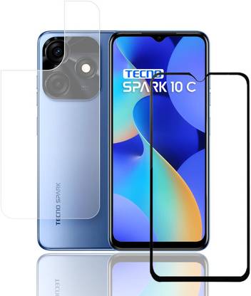 Olonga Front and Back Tempered Glass for TECNO SPARK 10C